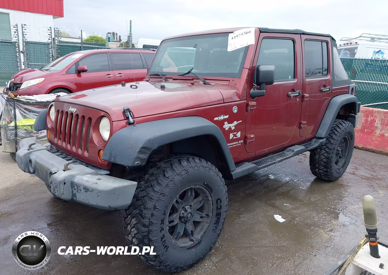 2008 Jeep Wrangler Unlimited X VIN:1J4GA39158L566281 - 2