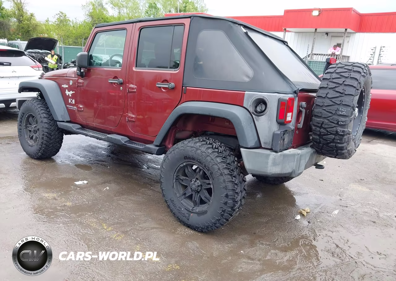 2008 Jeep Wrangler Unlimited X VIN:1J4GA39158L566281 - 3