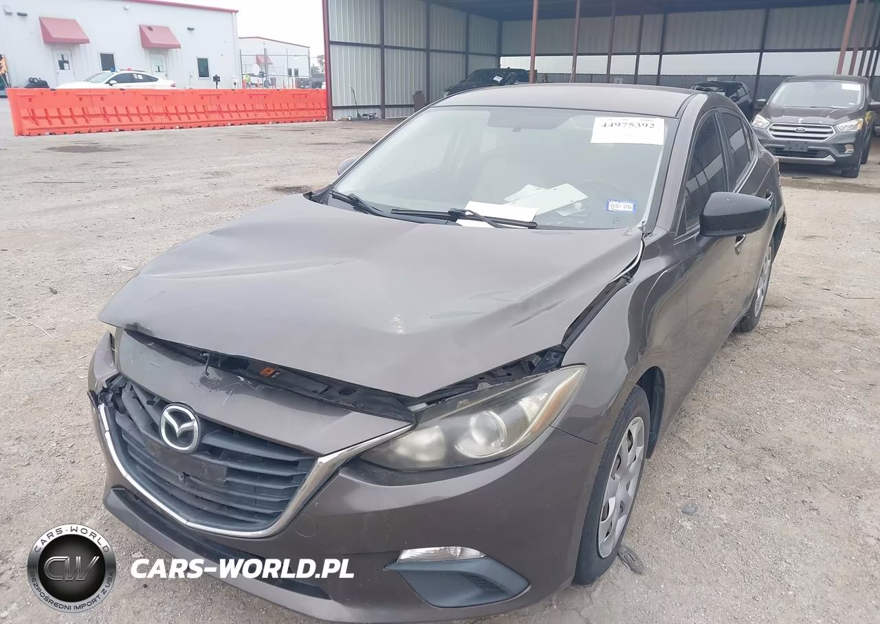2014 Mazda Mazda3 I Sv VIN:JM1BM1T79E1167423 - 2