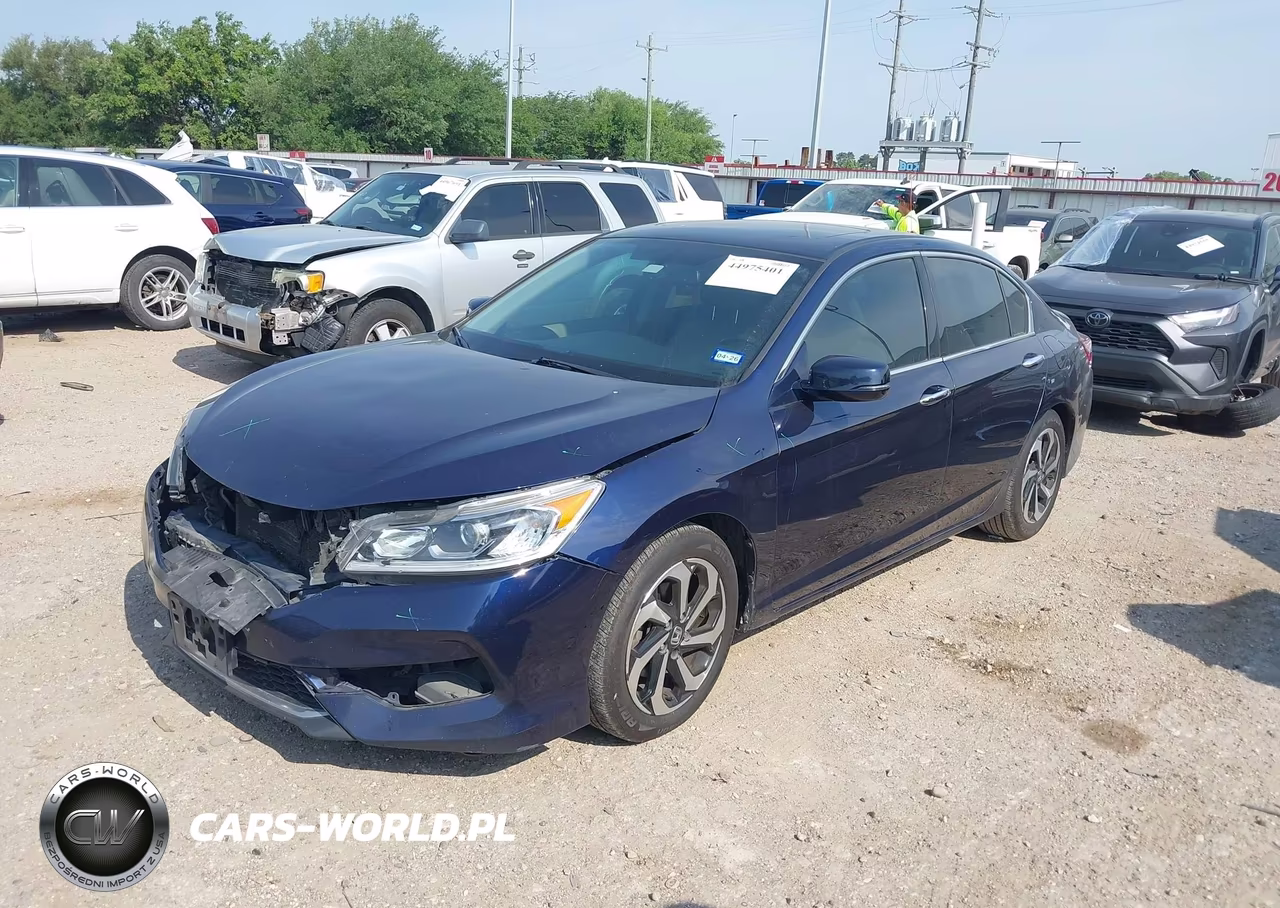 2016 Honda Accord Ex-L V-6 VIN:1HGCR3F86GA007932 - 2