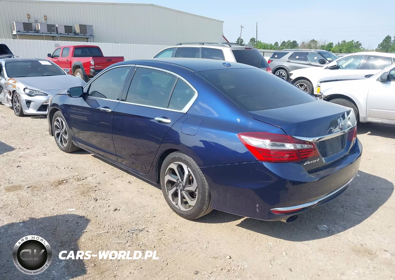 2016 Honda Accord Ex-L V-6 VIN:1HGCR3F86GA007932 - 3