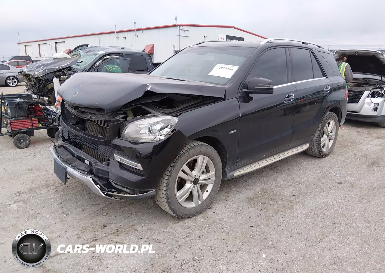 2012 Mercedes-Benz Ml 350 4Matic VIN:4JGDA5HB4CA034745 - 2