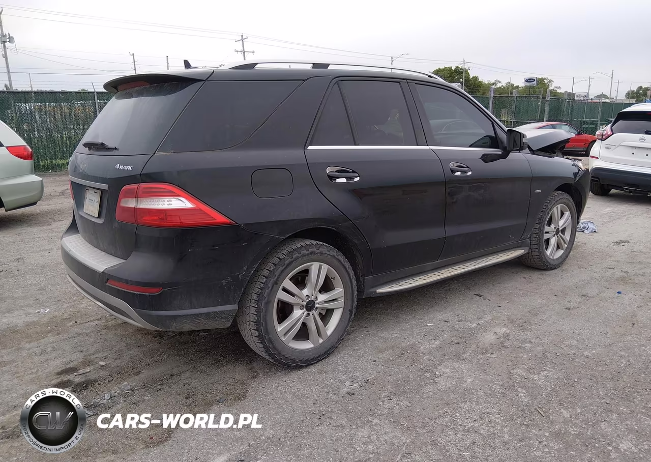 2012 Mercedes-Benz Ml 350 4Matic VIN:4JGDA5HB4CA034745 - 4