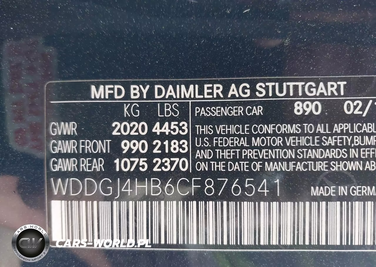 2012 Mercedes-Benz C 250 VIN:WDDGJ4HB6CF876541 - 9