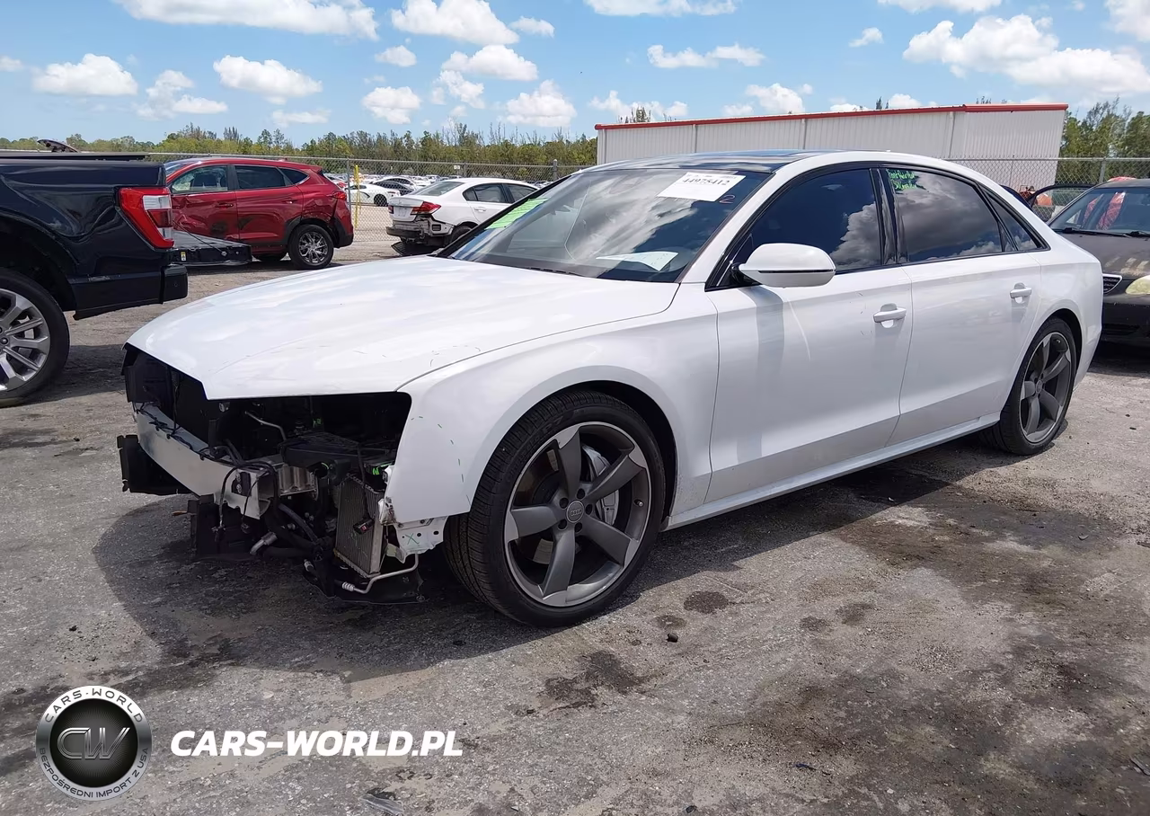 2018 Audi A8 L 3.0T VIN:WAU44AFDXJN000398 - 2