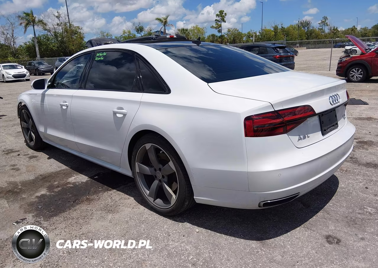 2018 Audi A8 L 3.0T VIN:WAU44AFDXJN000398 - 3