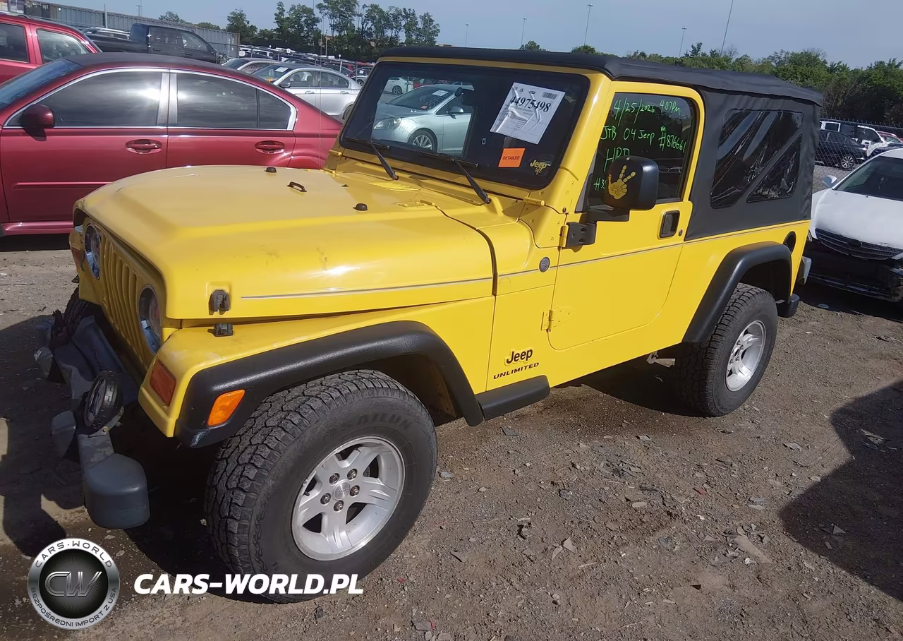 2004 Jeep Wrangler Unlimited VIN:1J4FA49S64P787661 - 2