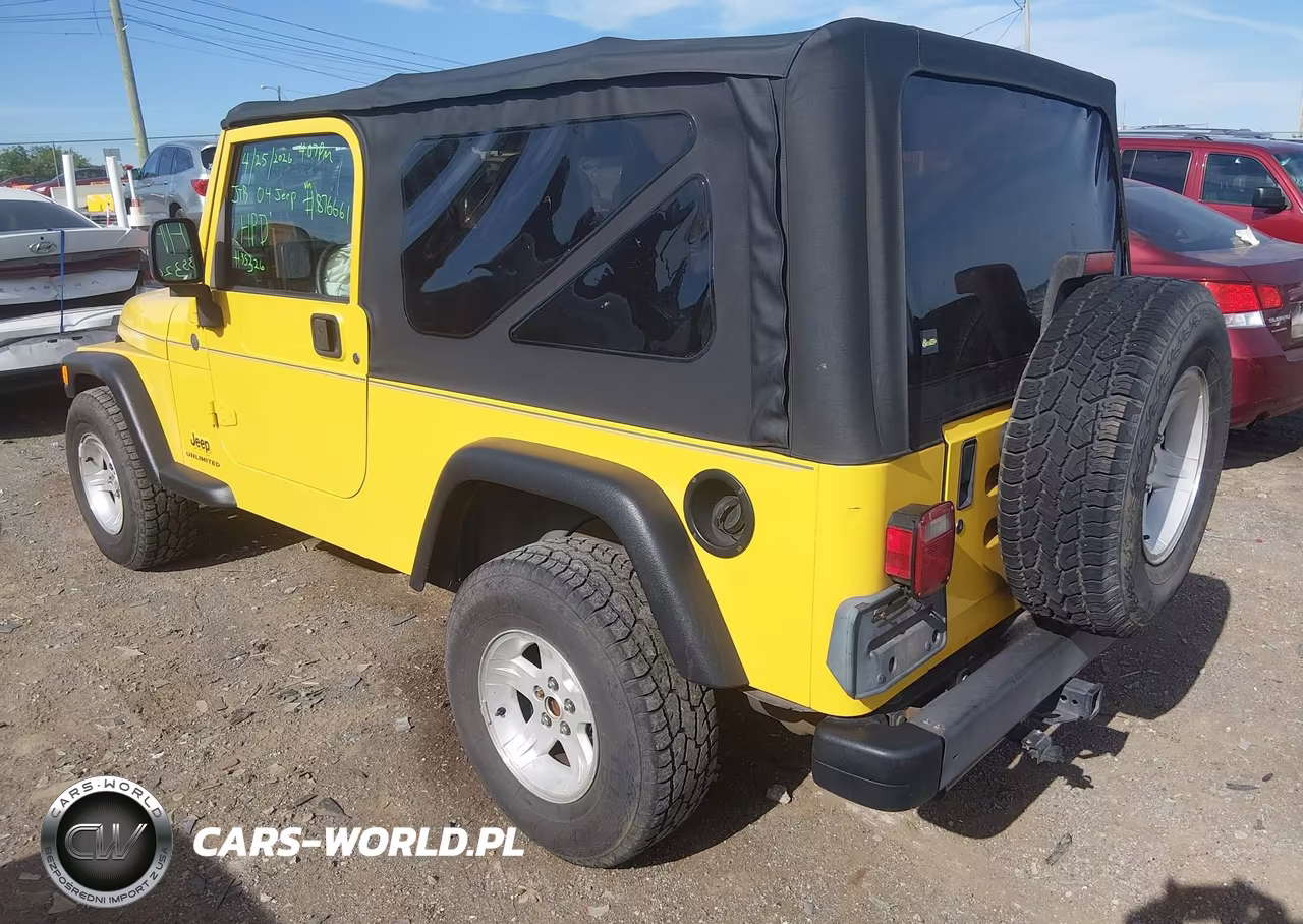 2004 Jeep Wrangler Unlimited VIN:1J4FA49S64P787661 - 3