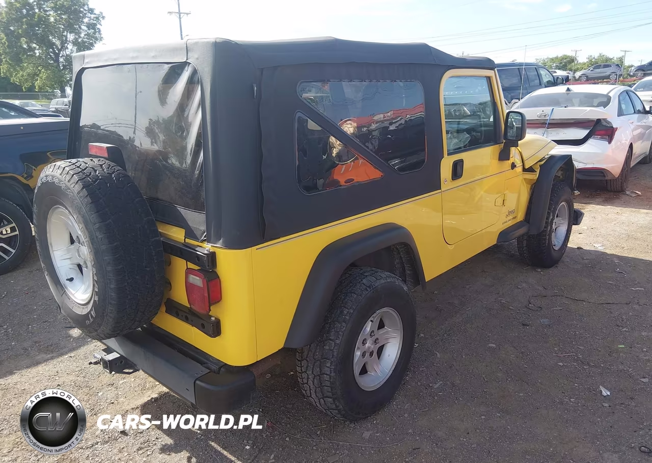 2004 Jeep Wrangler Unlimited VIN:1J4FA49S64P787661 - 4