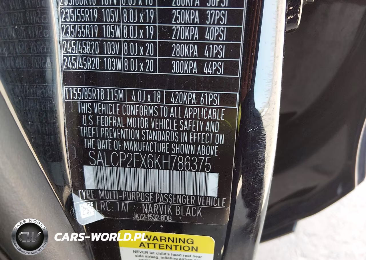 2019 Land Rover Discovery Sport Se VIN:SALCP2FX6KH786375 - 9