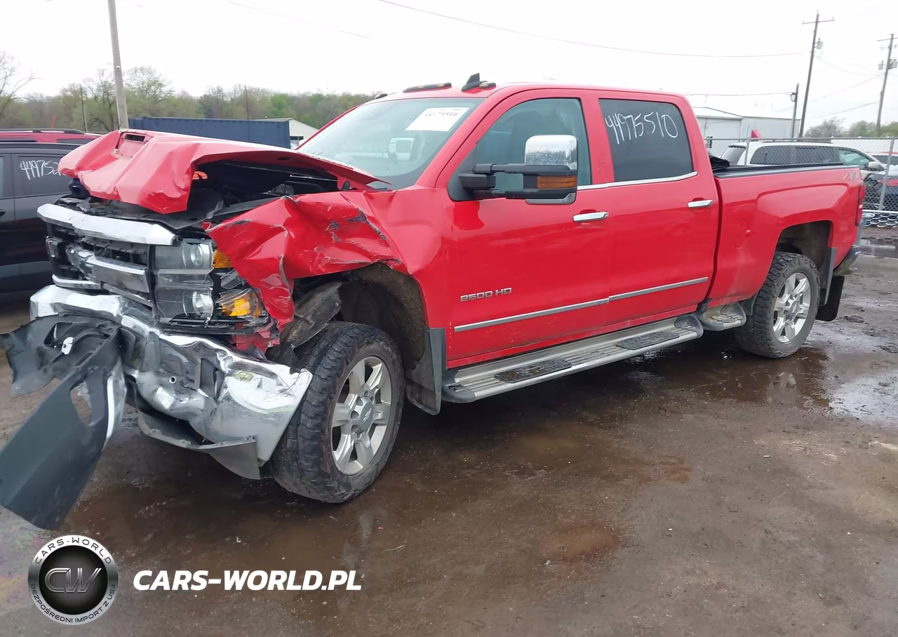 2018 Chevrolet Silverado 2500Hd Ltz VIN:1GC1KWEY1JF110151 - 2
