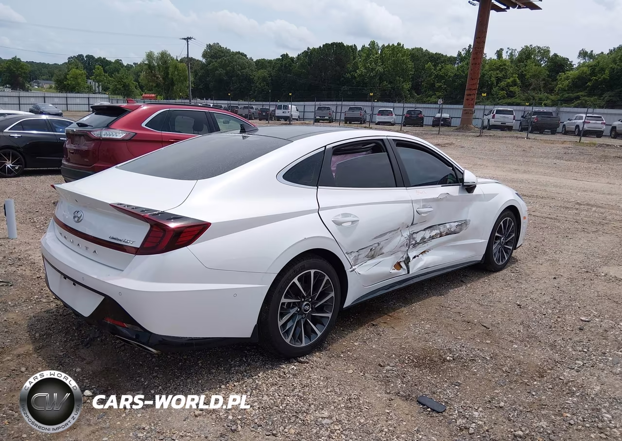 2022 Hyundai Sonata Limited VIN:KMHL34J25NA204608 - 4