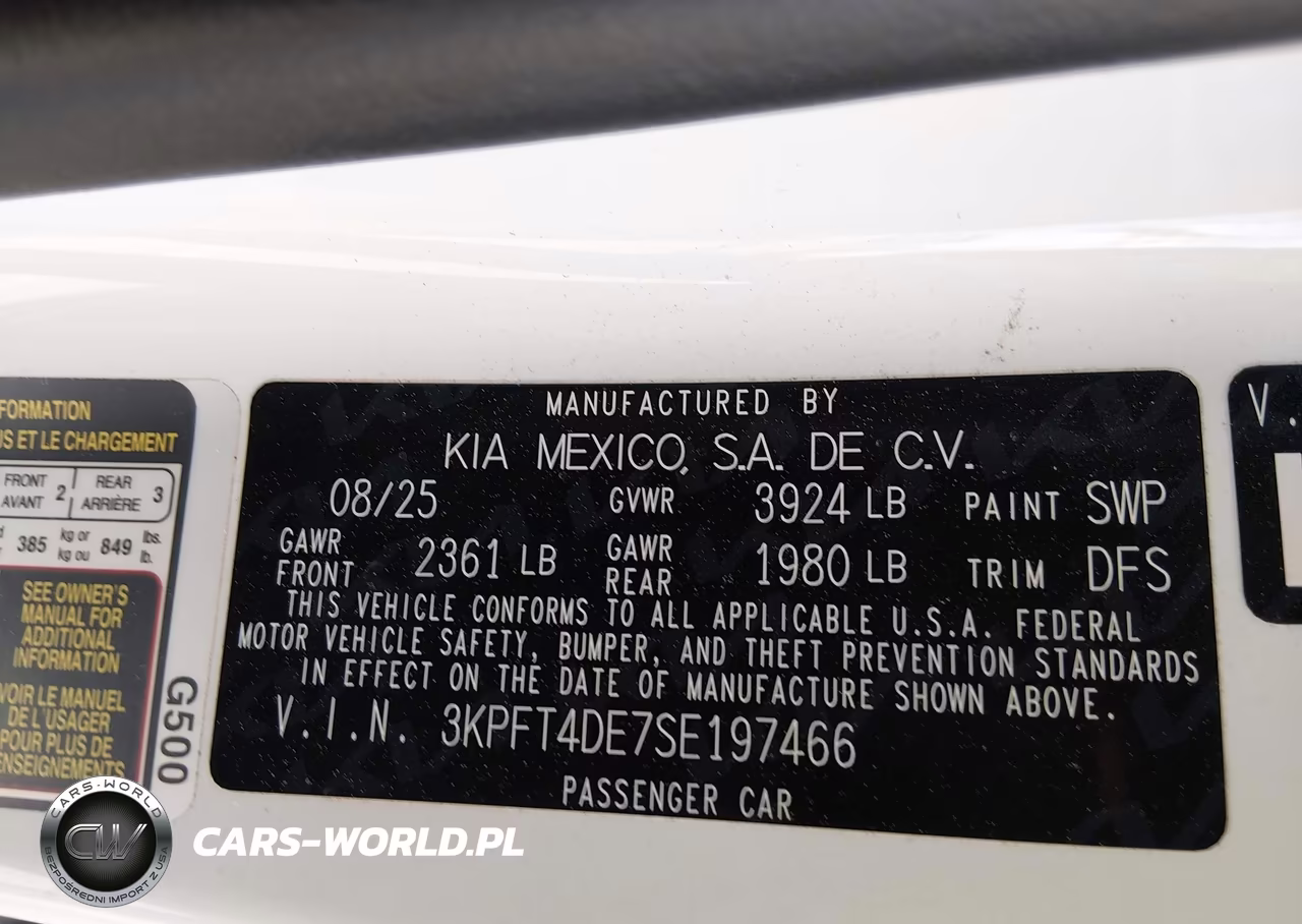 2025 Kia K4 Lxs VIN:3KPFT4DE7SE197466 - 9