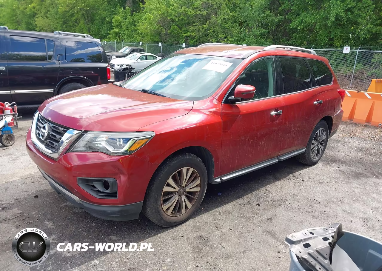 2017 Nissan Pathfinder Sv VIN:5N1DR2MN6HC673809 - 2