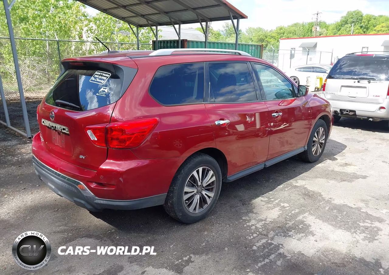 2017 Nissan Pathfinder Sv VIN:5N1DR2MN6HC673809 - 4