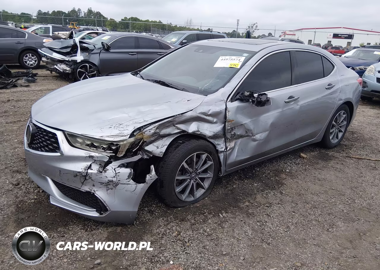 2018 Acura Tlx Tech Pkg VIN:19UUB1F52JA005329 - 2