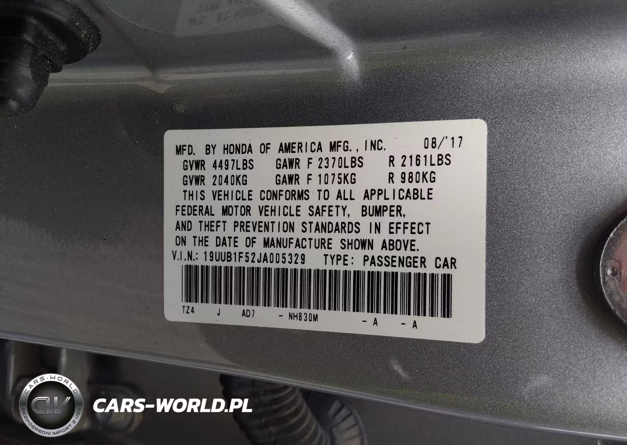 2018 Acura Tlx Tech Pkg VIN:19UUB1F52JA005329 - 9