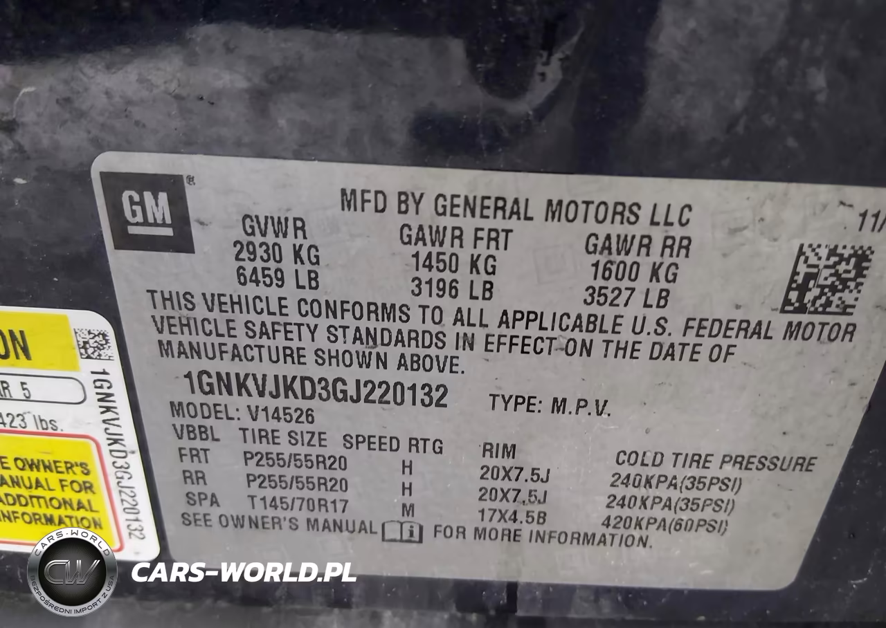 2016 Chevrolet Traverse Ltz VIN:1GNKVJKD3GJ220132 - 9