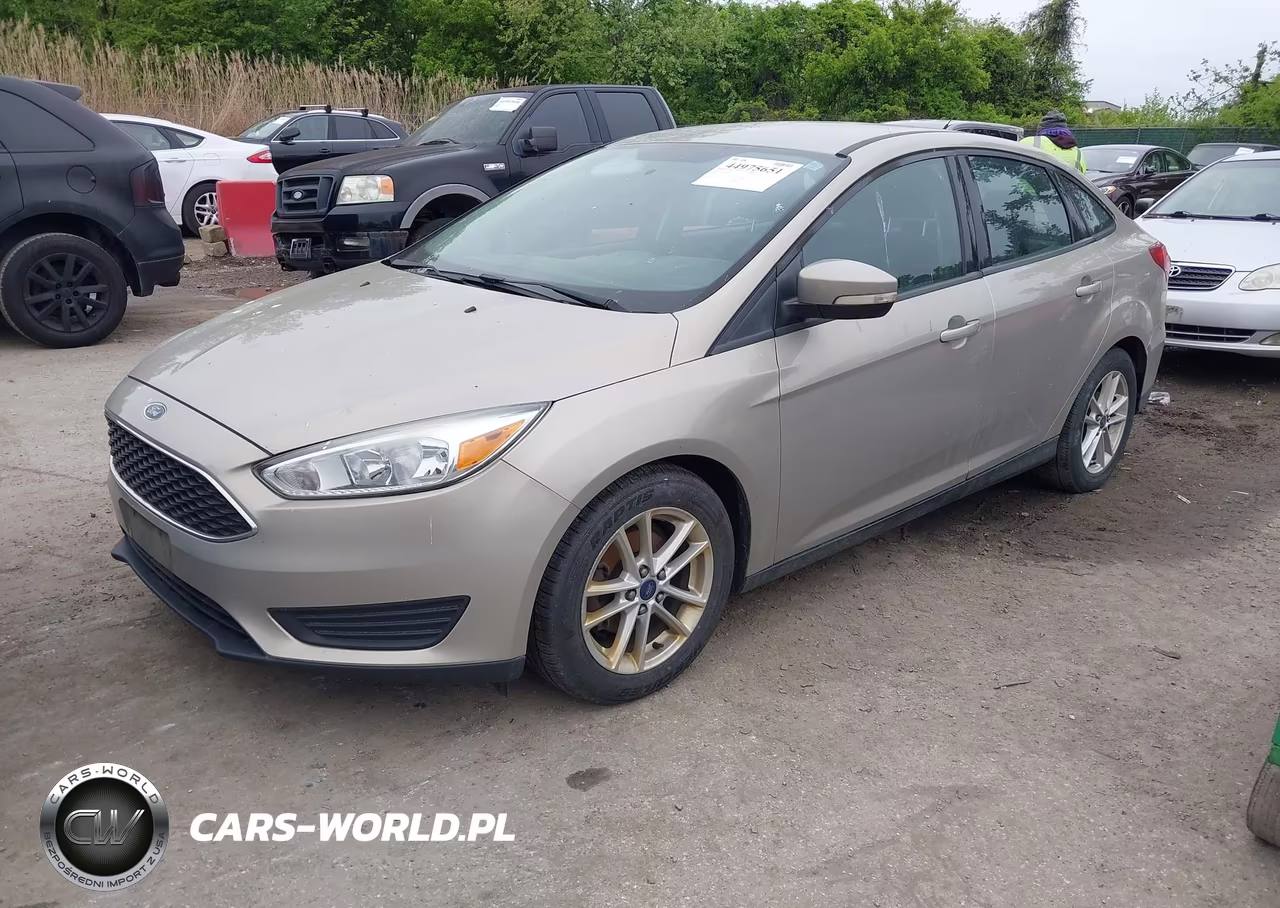 2016 Ford Focus Se VIN:1FADP3F29GL242341 - 2