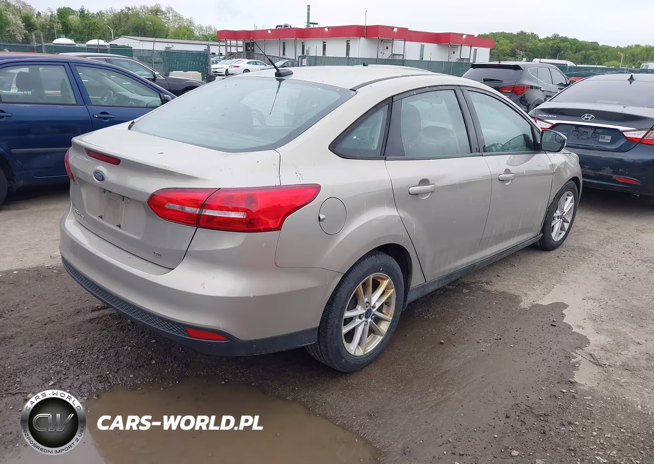 2016 Ford Focus Se VIN:1FADP3F29GL242341 - 4