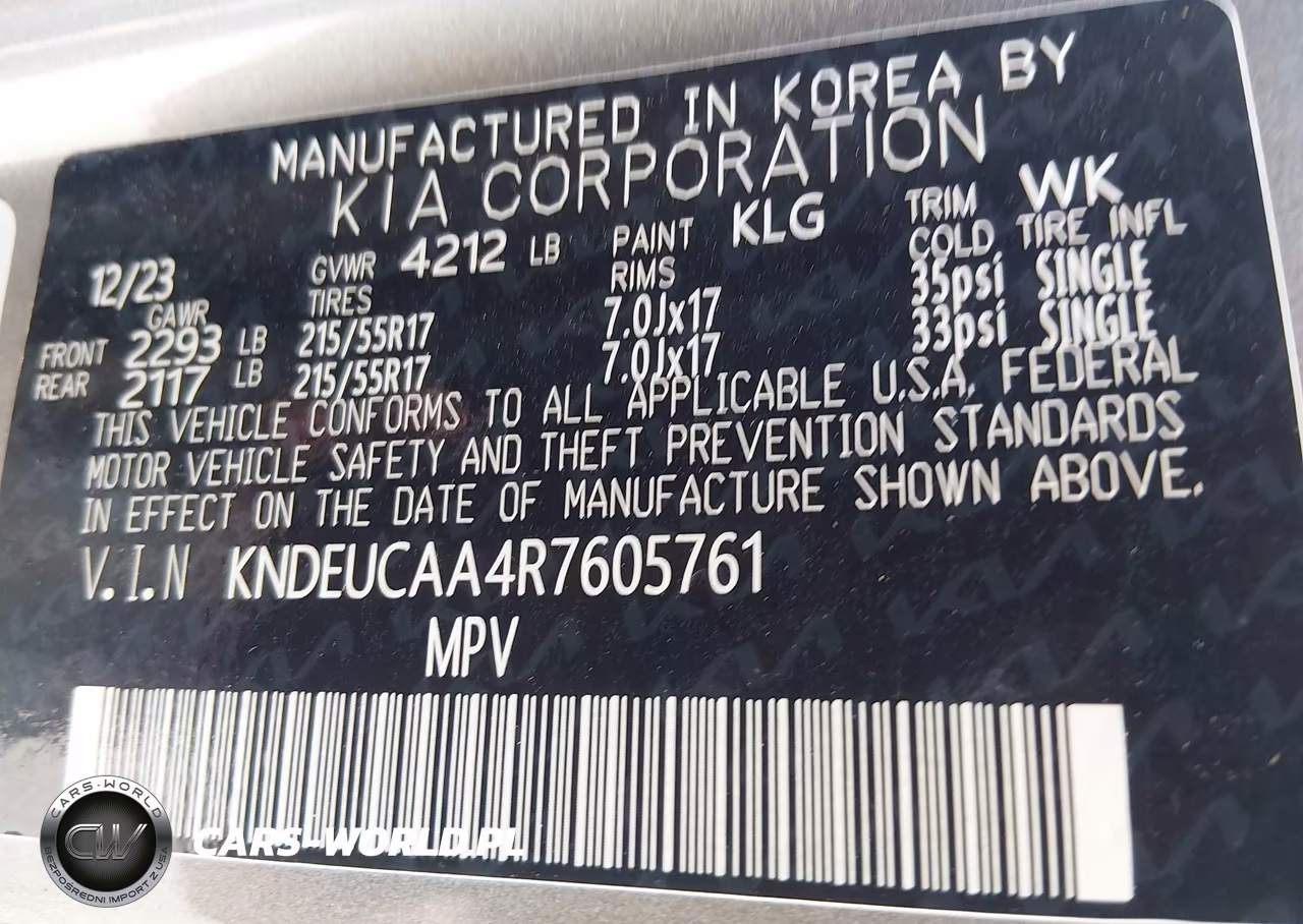 2024 Kia Seltos S VIN:KNDEUCAA4R7605761 - 9