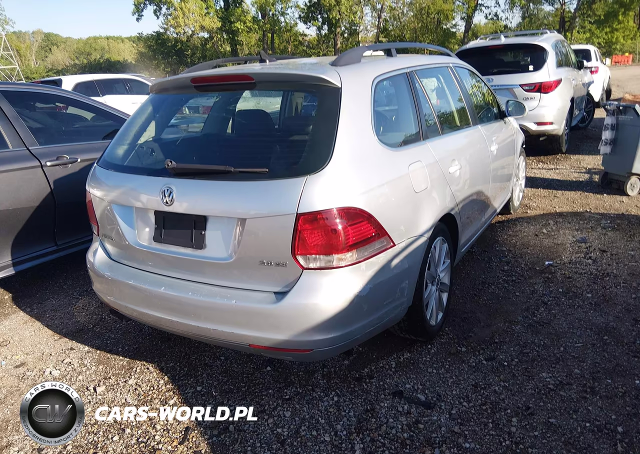2012 Volkswagen Jetta Sportwagen 2.5L Se VIN:3VWPP7AJ5CM628712 - 4