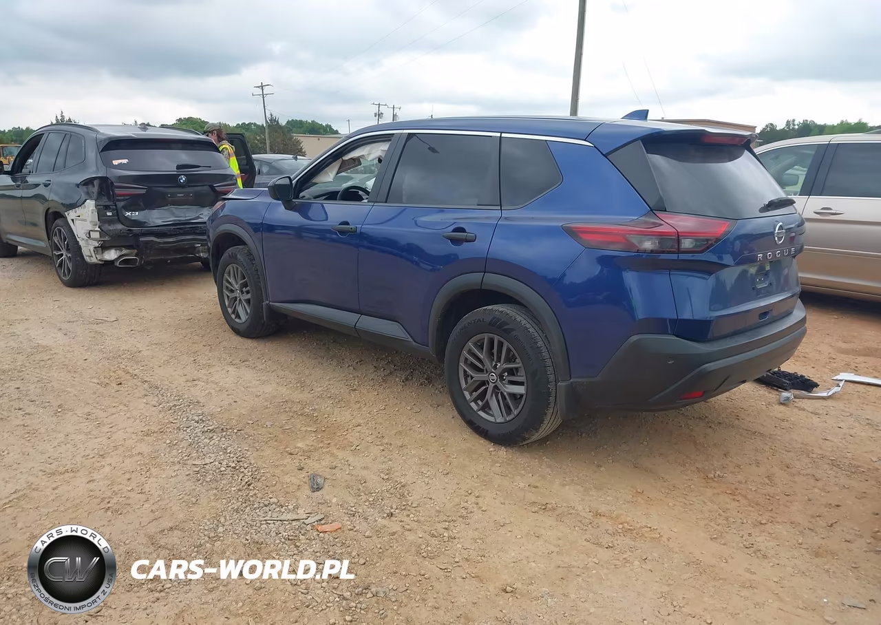 2021 Nissan Rogue S Fwd VIN:JN8AT3AA1MW018468 - 3