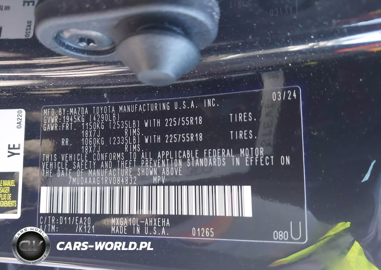 2024 Toyota Corolla Cross Xle VIN:7MUDAAAG1RV084832 - 9