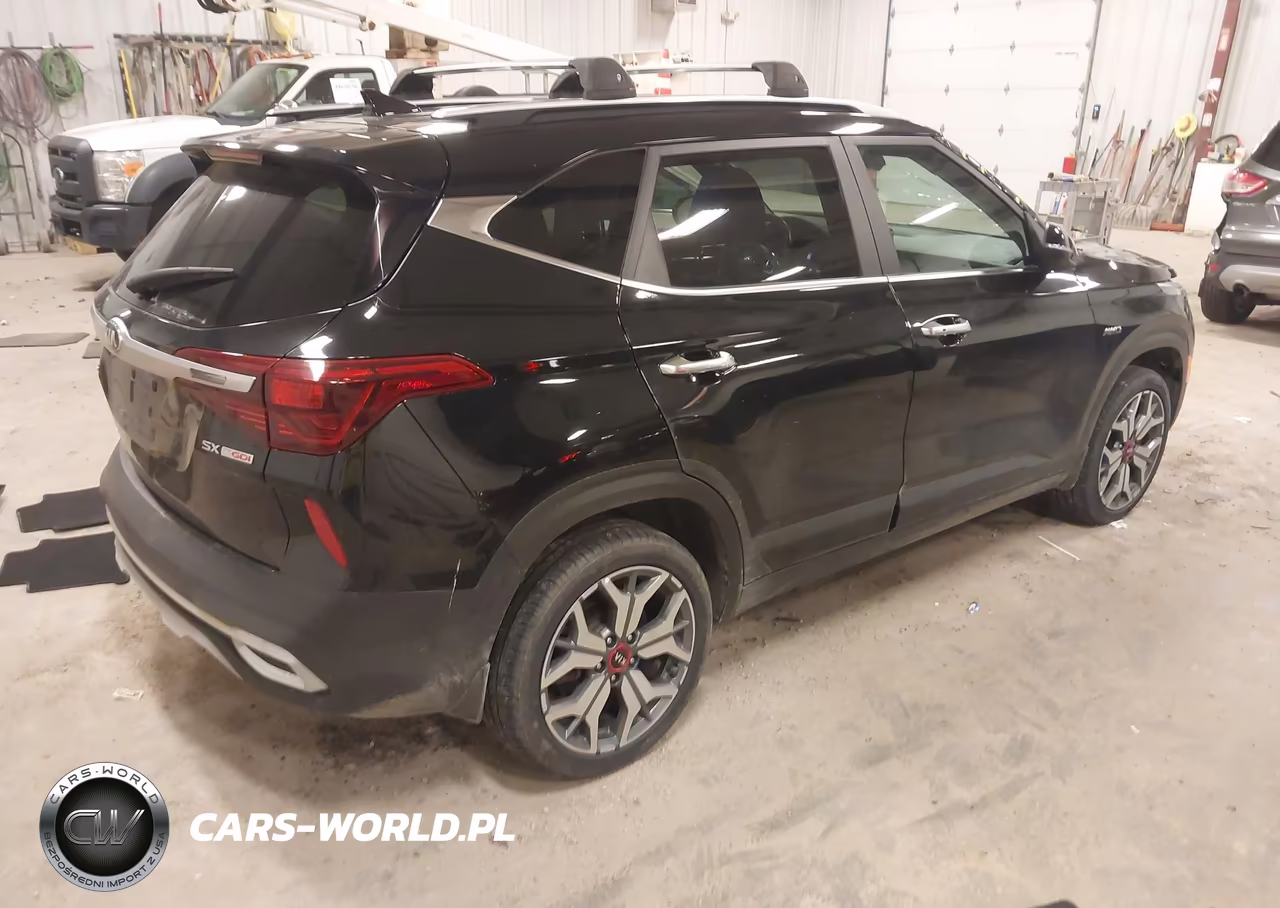 2021 Kia Seltos Sx Turbo VIN:KNDETCA21M7116397 - 4