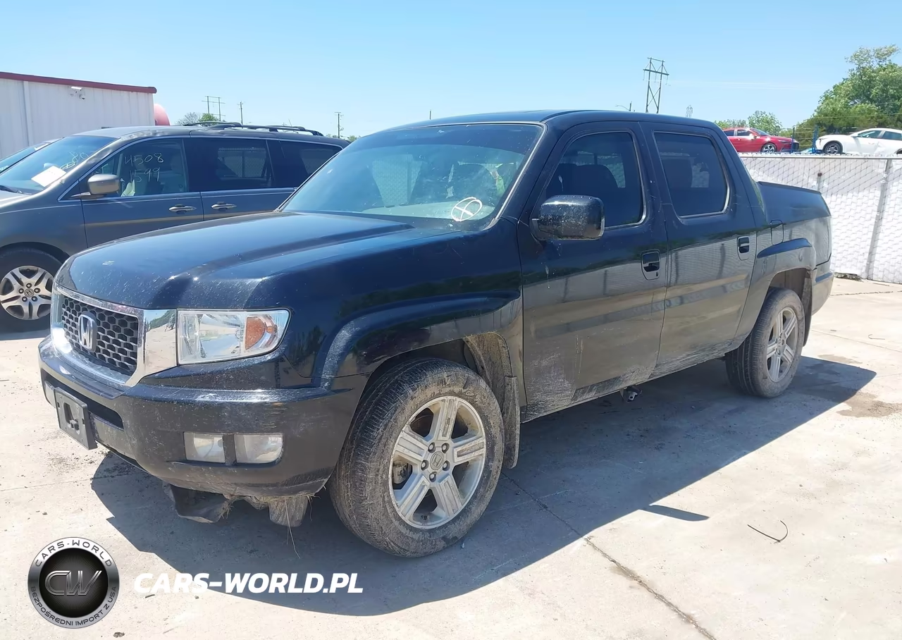 2013 Honda Ridgeline Rtl VIN:5FPYK1F50DB008846 - 2