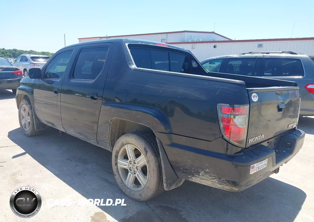 2013 Honda Ridgeline Rtl VIN:5FPYK1F50DB008846 - 3