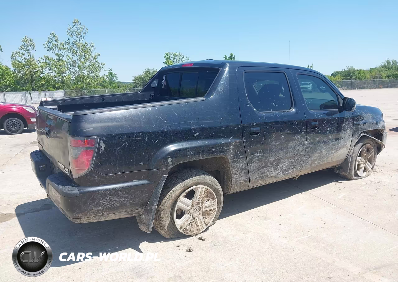 2013 Honda Ridgeline Rtl VIN:5FPYK1F50DB008846 - 4