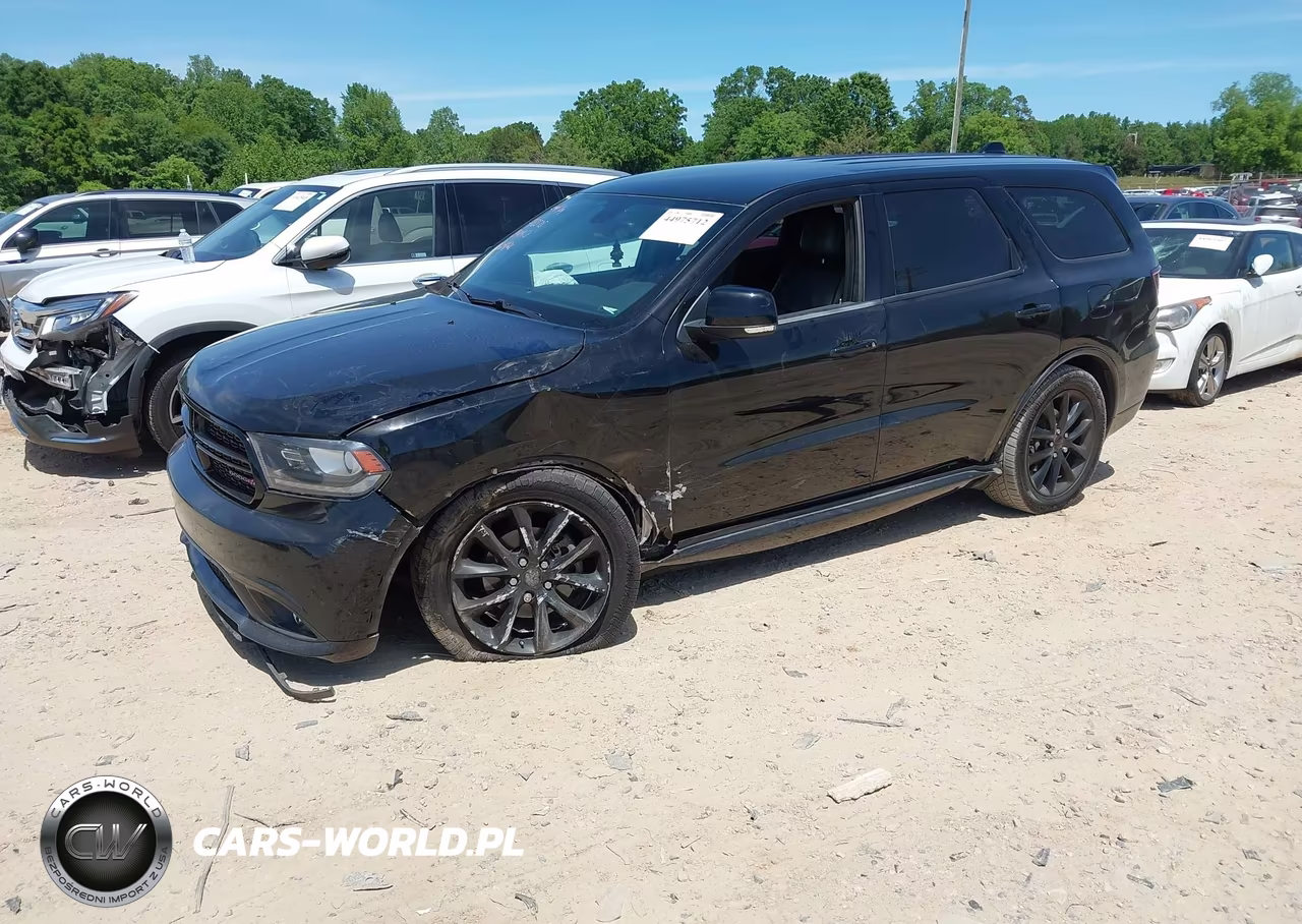 2017 Dodge Durango Gt Rwd VIN:1C4RDHDG5HC890913 - 2