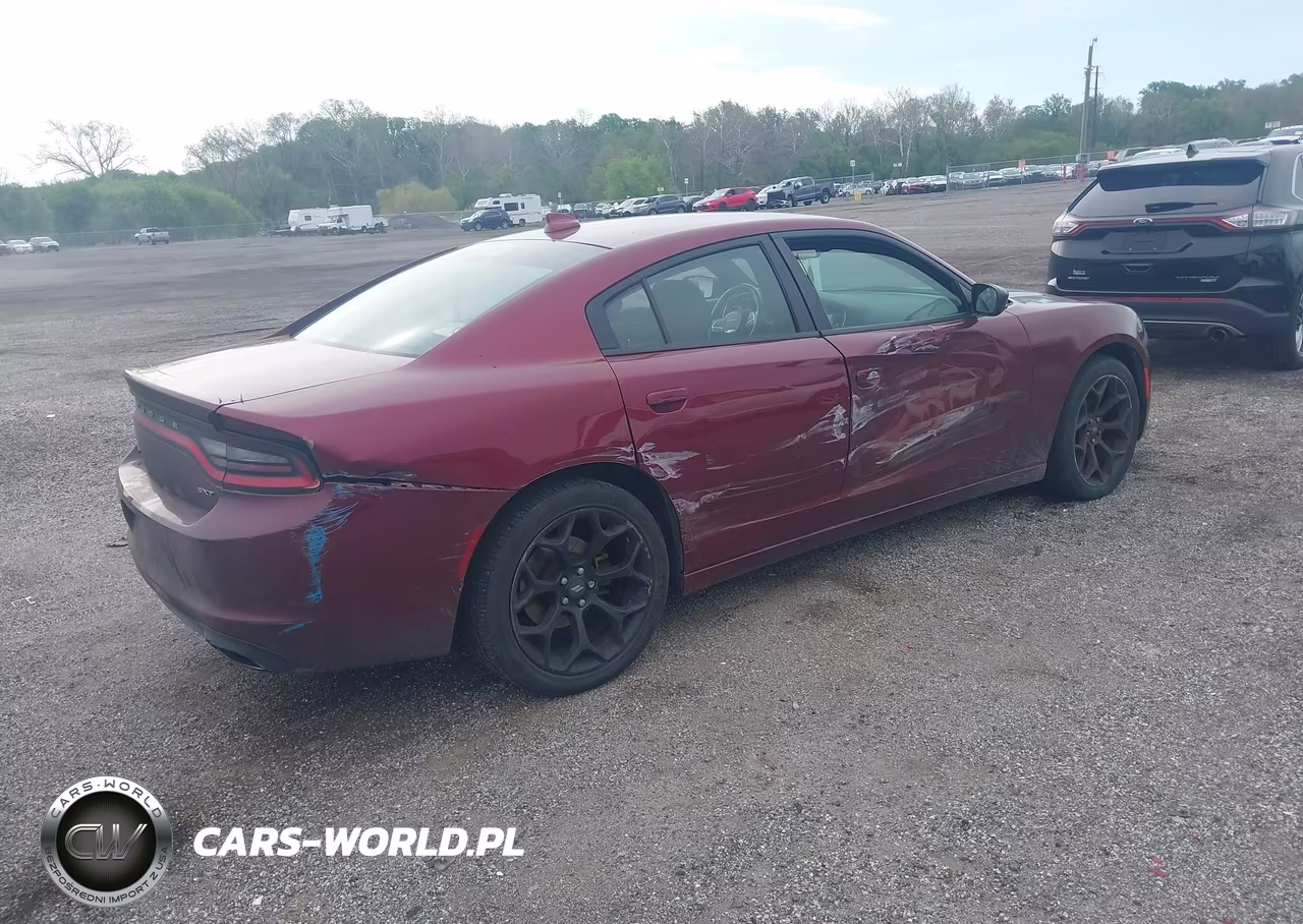 2017 Dodge Charger Sxt Rwd VIN:2C3CDXHG4HH603217 - 4