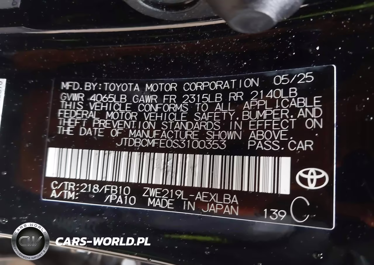 2025 Toyota Corolla Hybrid Le VIN:JTDBCMFE0S3100353 - 9