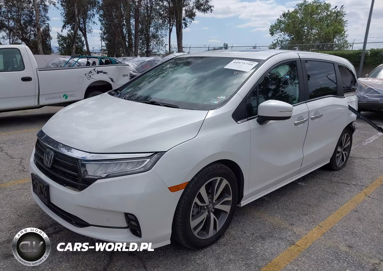 2022 Honda Odyssey Touring VIN:5FNRL6H81NB043931 - 2