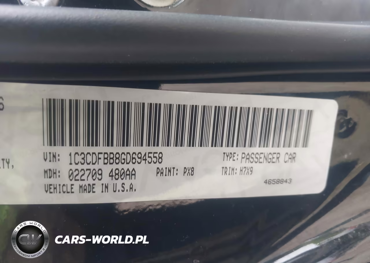 2016 Dodge Dart Sxt VIN:1C3CDFBB8GD694558 - 9