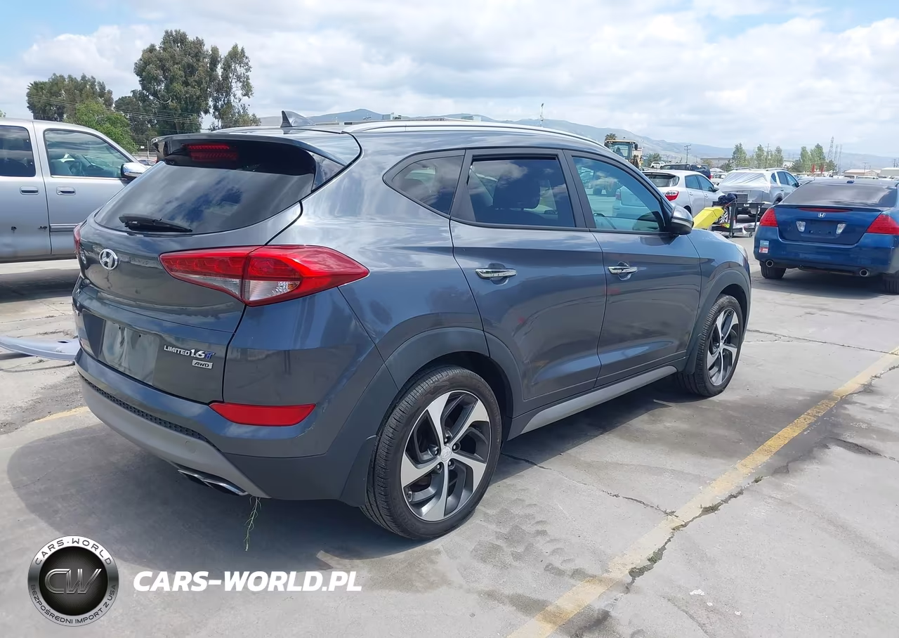 2017 Hyundai Tucson Limited VIN:KM8J3CA25HU347224 - 4