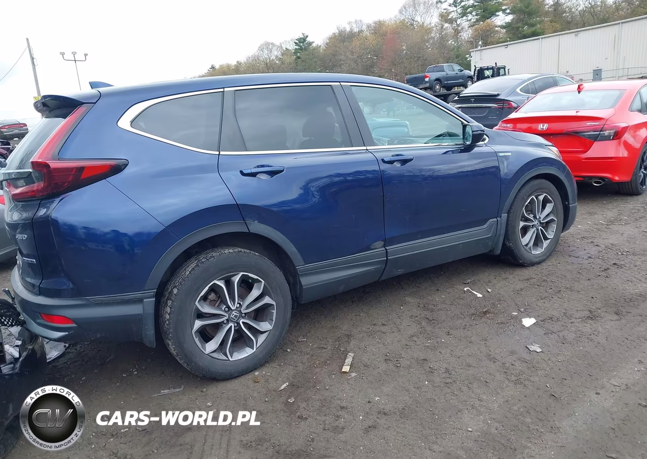 2022 Honda Cr-V Hybrid Ex VIN:5J6RT6H51NL021022 - 4