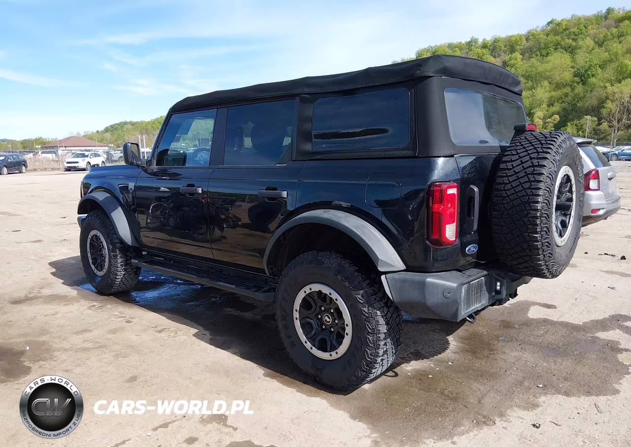 2022 Ford Bronco Big Bend VIN:1FMEE5DP3NLB26155 - 3