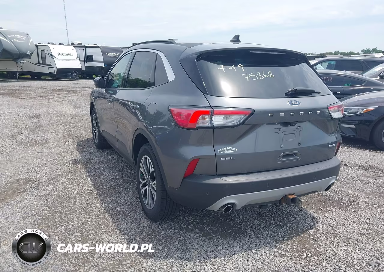 2021 Ford Escape Sel VIN:1FMCU9H92MUA07440 - 3