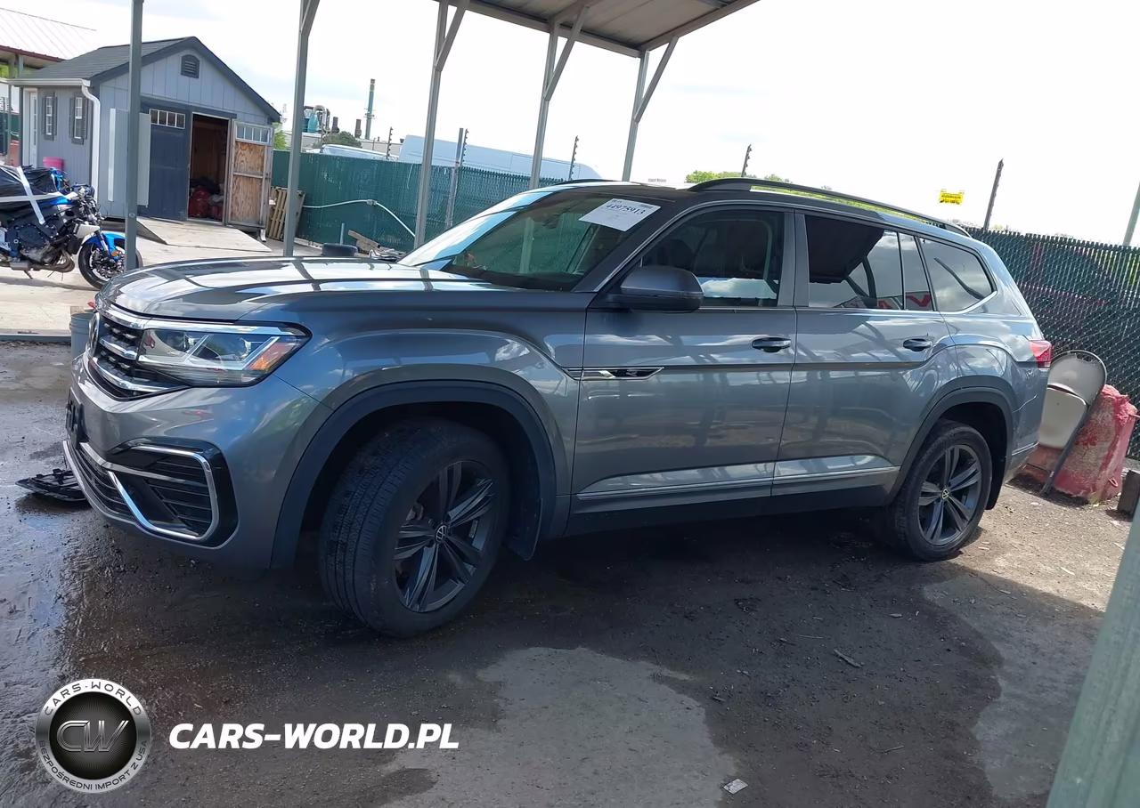 2021 Volkswagen Atlas 3.6L V6 Se W-Technology R-Line VIN:1V2RR2CA1MC610733 - 14