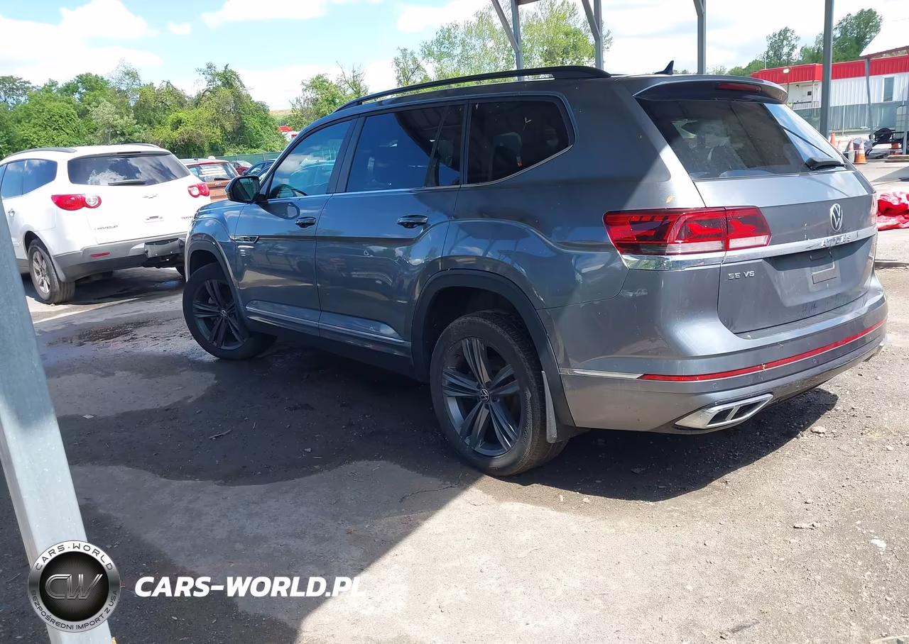 2021 Volkswagen Atlas 3.6L V6 Se W-Technology R-Line VIN:1V2RR2CA1MC610733 - 3