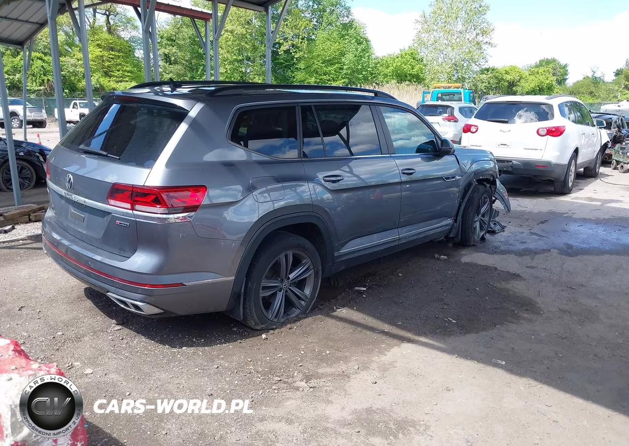 2021 Volkswagen Atlas 3.6L V6 Se W-Technology R-Line VIN:1V2RR2CA1MC610733 - 4