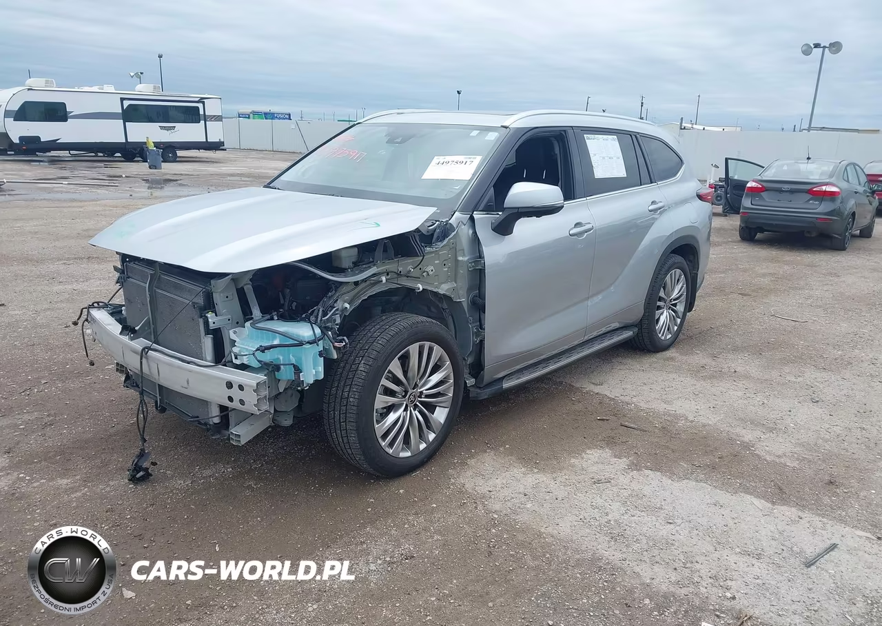 2023 Toyota Highlander Platinum VIN:5TDKDRAHXPS508537 - 2