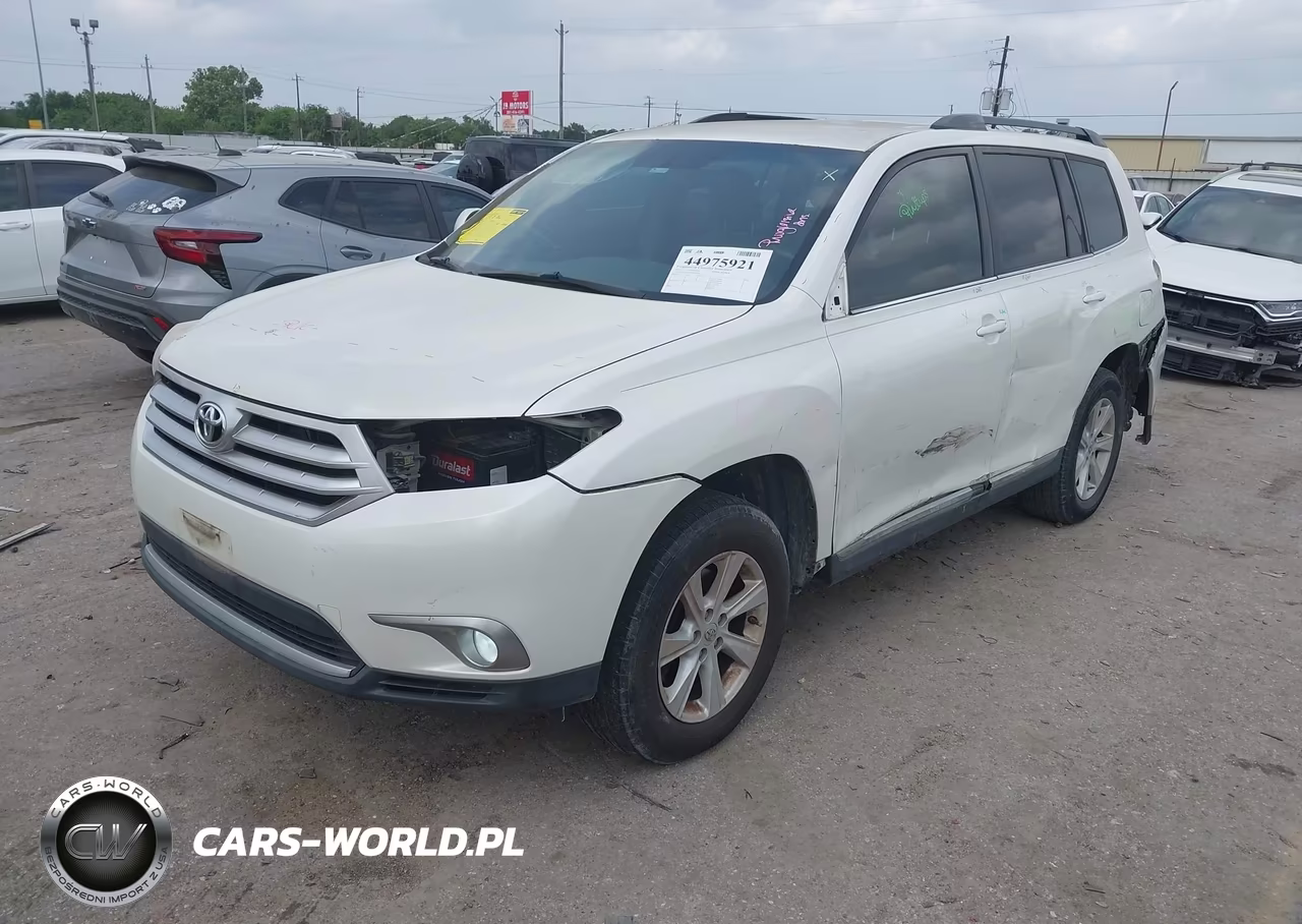 2013 Toyota Highlander Base Plus VIN:5TDZA3EH2DS041365 - 2