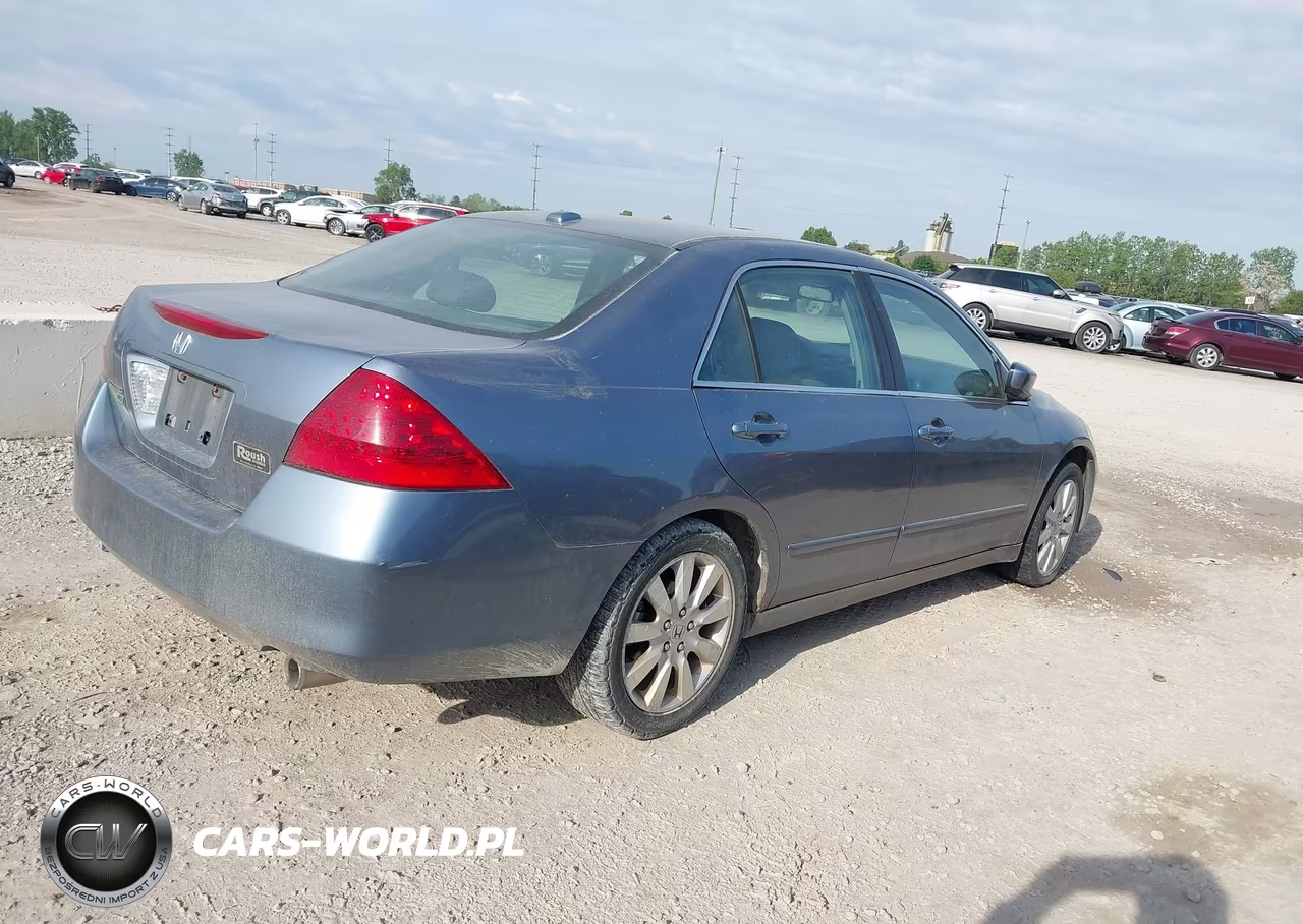 2007 Honda Accord 3.0 Ex VIN:1HGCM66567A075976 - 4