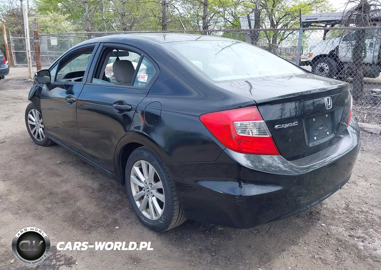 2012 Honda Civic Ex VIN:19XFB2F83CE354166 - 3
