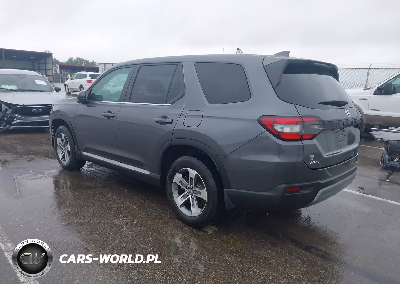 2023 Honda Pilot Awd Ex-L 7 Passenger VIN:5FNYG1H52PB034618 - 3