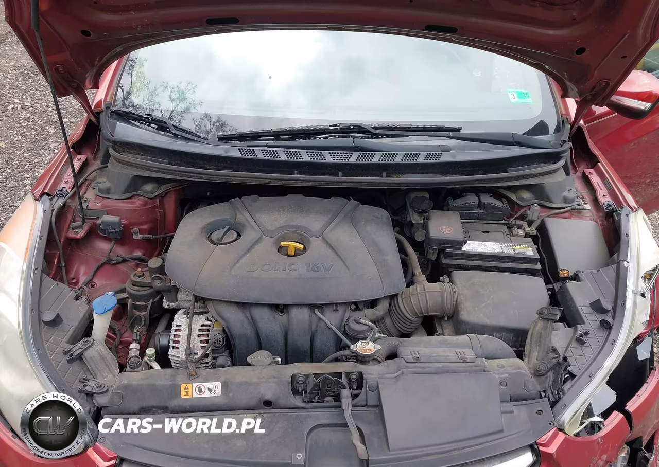 2013 Hyundai Elantra Limited VIN:5NPDH4AE8DH231426 - 10